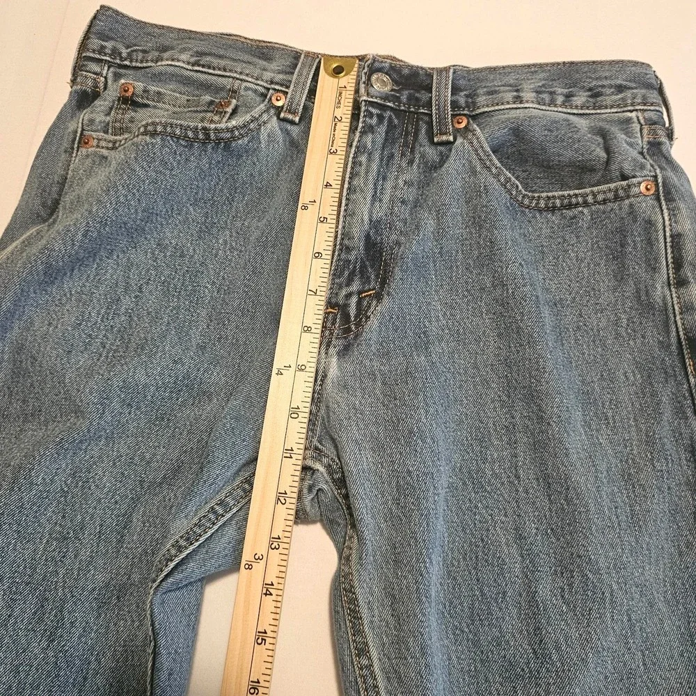 Levi's 505 Men's  Blue Regular Fit Straight Leg Jeans Size 33 x32‎